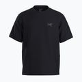 T-shirt da uomo Arcteryx Kragg Cotton Emblem Crew SS black 7