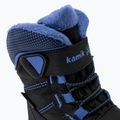 Kamik Stance2 stivali da neve per bambini nero/blu 8