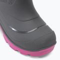 Kamik Snobuster1, scarpe da trekking per bambini, carbone/magenta 7