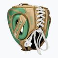 Casco da boxe Rival RHG100 Professional Headgear verde/oro 3