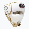Casco da boxe Rival RHG100 Professional Headgear white/gold