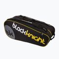 Borsa da squash Black Knight Pro Series Tour 12R nero/giallo 2