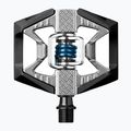 Crankbrothers Double Shot 2 nero/argento/blu pedali da bicicletta 5