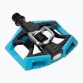 Pedali per bicicletta Crankbrothers Double Shot 2 light blue/black 6