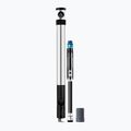 Crankbrothers Klic HP Gauge + pompa da bicicletta CO2 120 psi argento