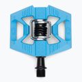 Pedali per bicicletta Crankbrothers Double Shot 1 light blue/black 4