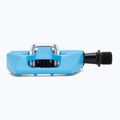 Pedali per bicicletta Crankbrothers Double Shot 1 light blue/black 6