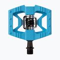 Pedali per bicicletta Crankbrothers Double Shot 1 light blue/black 2
