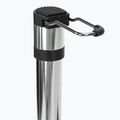 Pompa per bicicletta Crankbrothers Klic HV Mini Floor 110 psi argento 4
