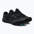 Scarpe da ciclismo MTB da uomo Crankbrothers Mallet E Lace nero/blu/nero 4