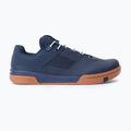 Scarpe da ciclismo con piattaforma da uomo Crankbrothers Stamp Lace navy/silver/gum 2