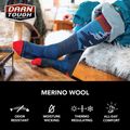 Calze da uomo Darn Tough Solstice OTC Lightweight charcoal 3