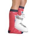 Calze da sci bambini Darn Tough Magic Mountain OTC Midweight with Cushion w/ Padded Shin raspberry 4