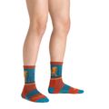 Calze per bambini Darn Tough Sal Micro Crew Lightweight with Cushion lava 2