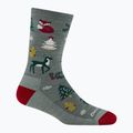 Calze da donna Darn Tough Yuletide Wild Crew Lightweight with Cushion balsam