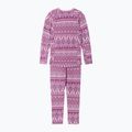 Set di biancheria intima termica per bambini Reima Taitoa grigio rosa 2