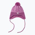 Berretto invernale per bambini Reima Paljakka rosso violetto 4