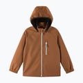 Giacca softshell Reima da bambino Vantti marrone cannella