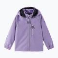 Giacca softshell da bambino Reima Vantti in fiore lilla