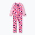 Tuta Reima Polskii soft coral per bambini UPF 50+