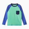 Maglia a maniche lunghe da nuoto per bambini Reima Kroolaus fresh mint