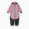 Tuta softshell per bambini Reima Mjosa grey pink