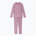 Set di biancheria termica per bambini Reima Taival grey pink