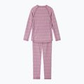 Set di biancheria termica per bambini Reima Taival grey pink 2