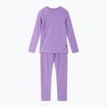 Set di biancheria termica per bambini Reima Kinsei blooming lilac