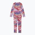 Set di biancheria termica per bambini Reima Taitoa grey pink 2