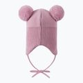 Berretto invernale da bambino Reima Kumpi grey pink 2