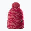 Berretto invernale da bambino Reima Virkku cranberry
