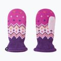 Guanti da neve per bambini Reima Lapanen plum purple