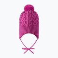 Berretto invernale da bambino Reima Paljakka fucshia 2