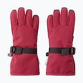 Guanti da sci per bambini Reima Tartu maroon 2