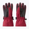 Guanti da sci per bambini Reima Tartu maroon 3