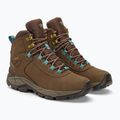 Scarpe da trekking da donna Merrell Vego Mid LTR WP terra scura/blu britannico 4