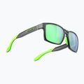 Occhiali da sole Rudy Project Spinair 57 crystal graphite/polar 3fx hdr multilaser green 6