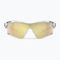 Occhiali da sole Rudy Project Tralyx+ Slim bianco lucido/oro multicolore 2