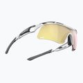 Occhiali da sole Rudy Project Tralyx+ Slim bianco lucido/oro multicolore 4