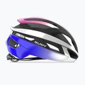 Casco da ciclismo Rudy Project Rebel pearl metal/pink/cyber blue shiny 2