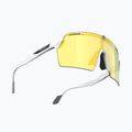 Occhiali da sole Rudy Project Spinshield Pro white matte/multilaser yellow 2