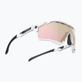Occhiali da sole Rudy Project Cutline white gloss/multilaser rosegold 3