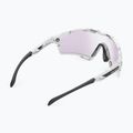 Occhiali da sole Rudy Project Cutline white gloss/impactx photochromic 2 black 4
