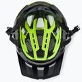 Casco bici Rudy Project Crossway nero/giallo fluo lucido 5