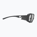 Occhiali da sole Rudy Project Agent Q Stealth impactx® photochromic 2 nero/nero opaco 3