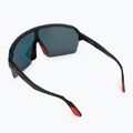 Occhiali da sole Rudy Project Spinshield Air nero opaco/rosso multi laser 2