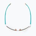 Occhiali da sole Rudy Project Spinshield bianco e acqua opaco/arancio multilaser 5