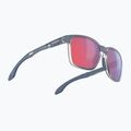 Occhiali da sole Rudy Project Lightflow A in metallo blu ghiaccio opaco/rosso multilaser 2