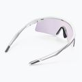 Occhiali da sole Rudy Project Turbolence white matte/impactx photochromic 2 laser purple 5